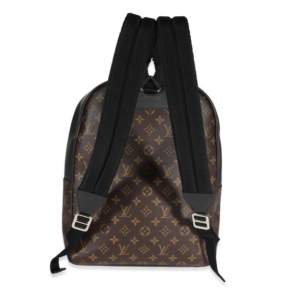 Louis Vuitton Monogram Macassar Josh Backpack - Picture 4 of 6